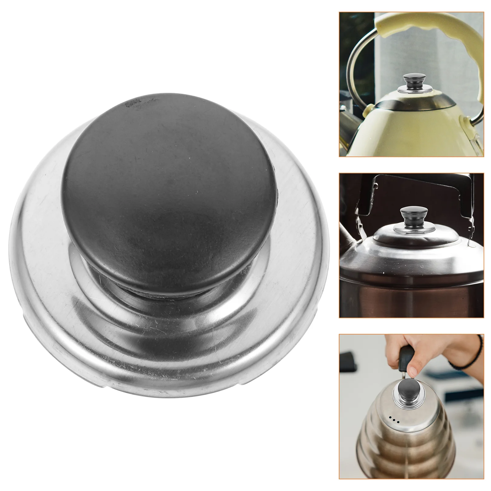 Teapot Lid Knob Whistle Stainless Steel Kettle With Siren The Kettle Lid Knob Will Ring The Whistle Cap Bead Boiling Lid Whistle
Teapot Lid Knob Whistle Stainless Steel Kettle With Siren The Kettle Lid Knob Will Ring The Whistle Cap Bead Boiling Lid Whistle