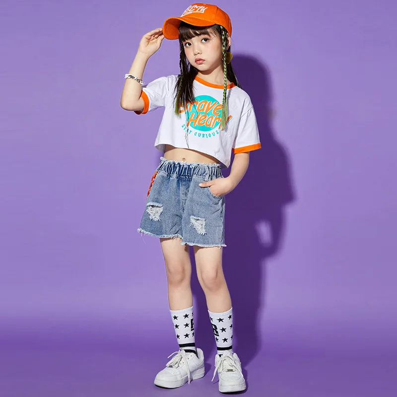 Kids Concert Hip Hop Clothing Tshirt Tops Streetwear Summer Shorts For Girls Boys Jazz Dance Costume Cheerleader Clothes
Kids Concert Hip Hop Clothing Tshirt Tops Streetwear Summer Shorts For Girls Boys Jazz Dance Costume Cheerleader Clothes