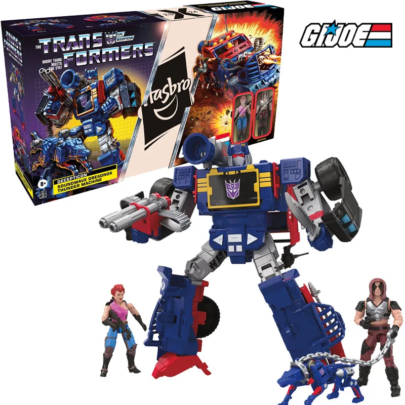 New Hasbro Transformers Collaborative G.i. Joe X Transformers Soundwave Dreadnok Thunder Machine, Zartan & Zarana Model Toy
New Hasbro Transformers Collaborative G.i. Joe X Transformers Soundwave Dreadnok Thunder Machine, Zartan & Zarana Model Toy