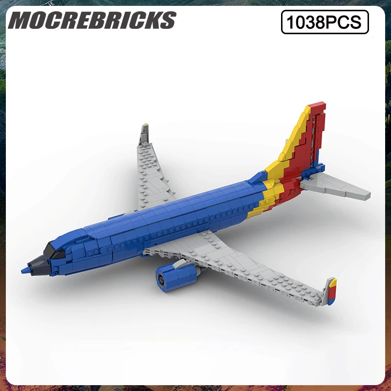 Конструктор Военная серия Боинг 737-юго-западные сердца авиакомпании самолет MOC набор строительных блоков Детские игрушки рождественские подарки
Конструктор Военная серия Боинг 737-юго-западные сердца авиакомпании самолет MOC набор строительных блоков Детские игрушки рождественские подарки