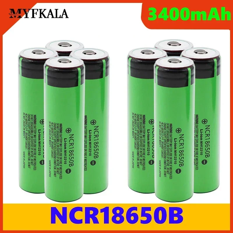New Original NCR18650B 3.7v 3400mAh 18650 Rechargeable Lithium Battery for Flashlight Batteries+Pointed
New Original NCR18650B 3.7v 3400mAh 18650 Rechargeable Lithium Battery for Flashlight Batteries+Pointed
