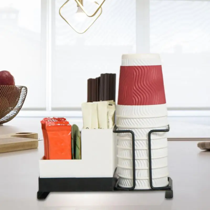 Desktop Disposable Cup Holder Organizer Household Creative Coffee Cup Sugar Bag Tea Bag Storage Box multi-function Cup Holder
Desktop Disposable Cup Holder Organizer Household Creative Coffee Cup Sugar Bag Tea Bag Storage Box multi-function Cup Holder