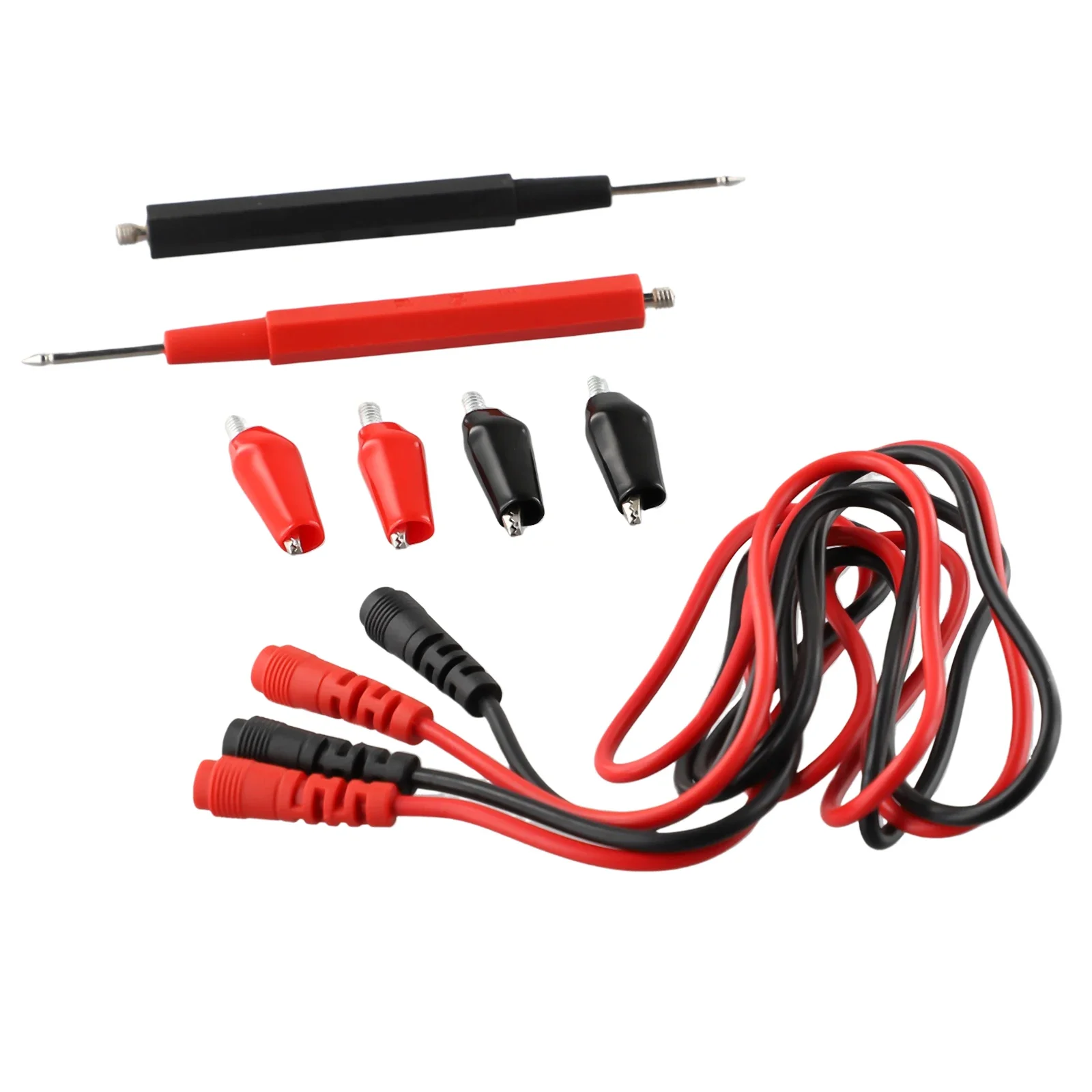 Multimeter Probe Test Leads Kit Universal 1000V 16-in-1 16pcs Digital Multimeter Probe Flexible Multi-functional
Multimeter Probe Test Leads Kit Universal 1000V 16-in-1 16pcs Digital Multimeter Probe Flexible Multi-functional
