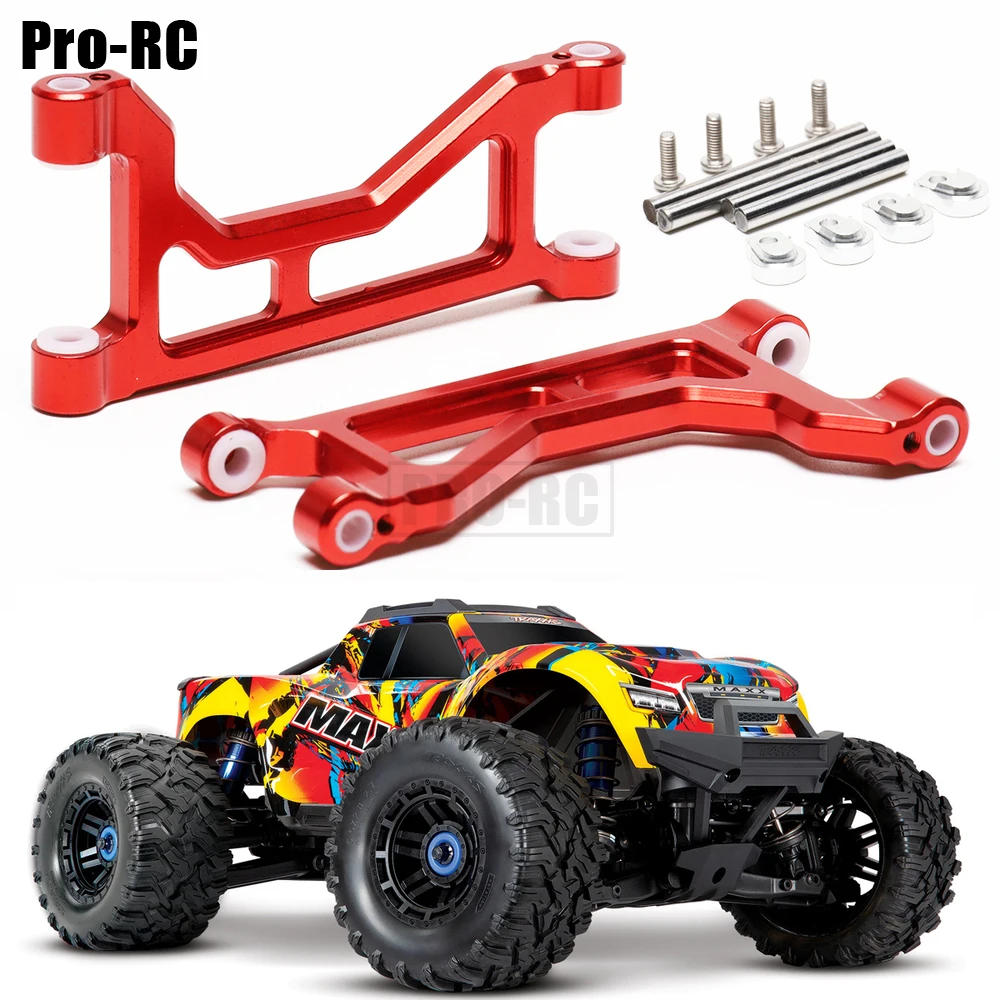 1Set Aluminum Alloy #8929 Upper Suspension Arms & Screw Pin Set Left & Right Front & Rear for 1/10 Traxxas Maxx 89076-4
1Set Aluminum Alloy #8929 Upper Suspension Arms & Screw Pin Set Left & Right Front & Rear for 1/10 Traxxas Maxx 89076-4