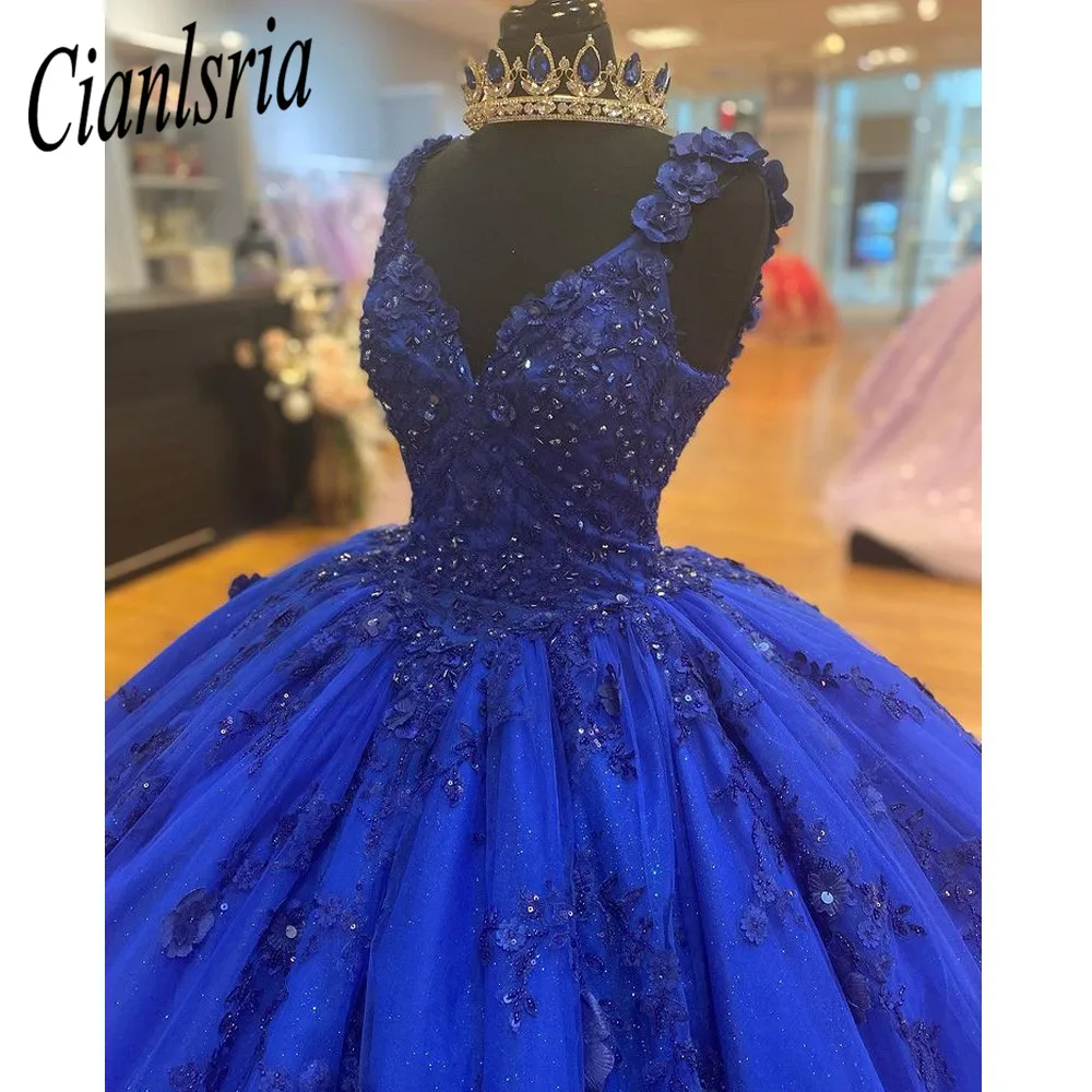 

Sweetheart Tulle Ball Gown Quinceanera Dresses 2022 Flowers Applique Beaded Sweet 16 Dress Pageant Gowns Vestidos De 15 Años
