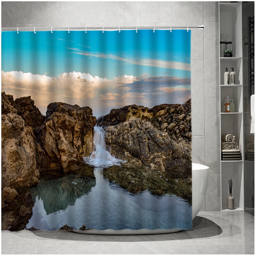 Atlantic Cliffs Landscape Shower Curtain Ireland County Clare Moher West Ocean Scenic Bathroom Bath Curtains with Hooks Screen
Atlantic Cliffs Landscape Shower Curtain Ireland County Clare Moher West Ocean Scenic Bathroom Bath Curtains with Hooks Screen