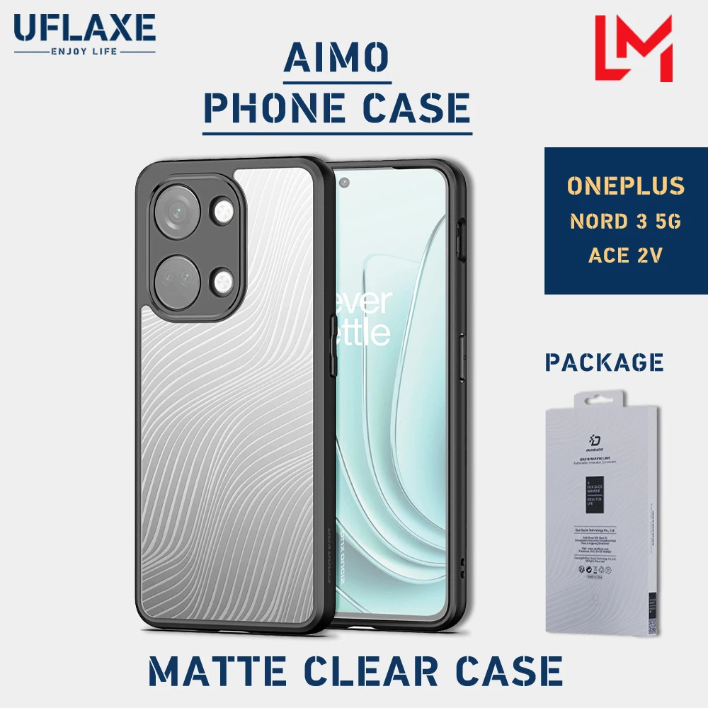 UFLAXE AIMO Shockproof Hard Case for OnePlus Nord 3 5G OnePlus ACE 2V Matte Clear Full Protection Cover anti-yellow Casing
UFLAXE AIMO Shockproof Hard Case for OnePlus Nord 3 5G OnePlus ACE 2V Matte Clear Full Protection Cover anti-yellow Casing