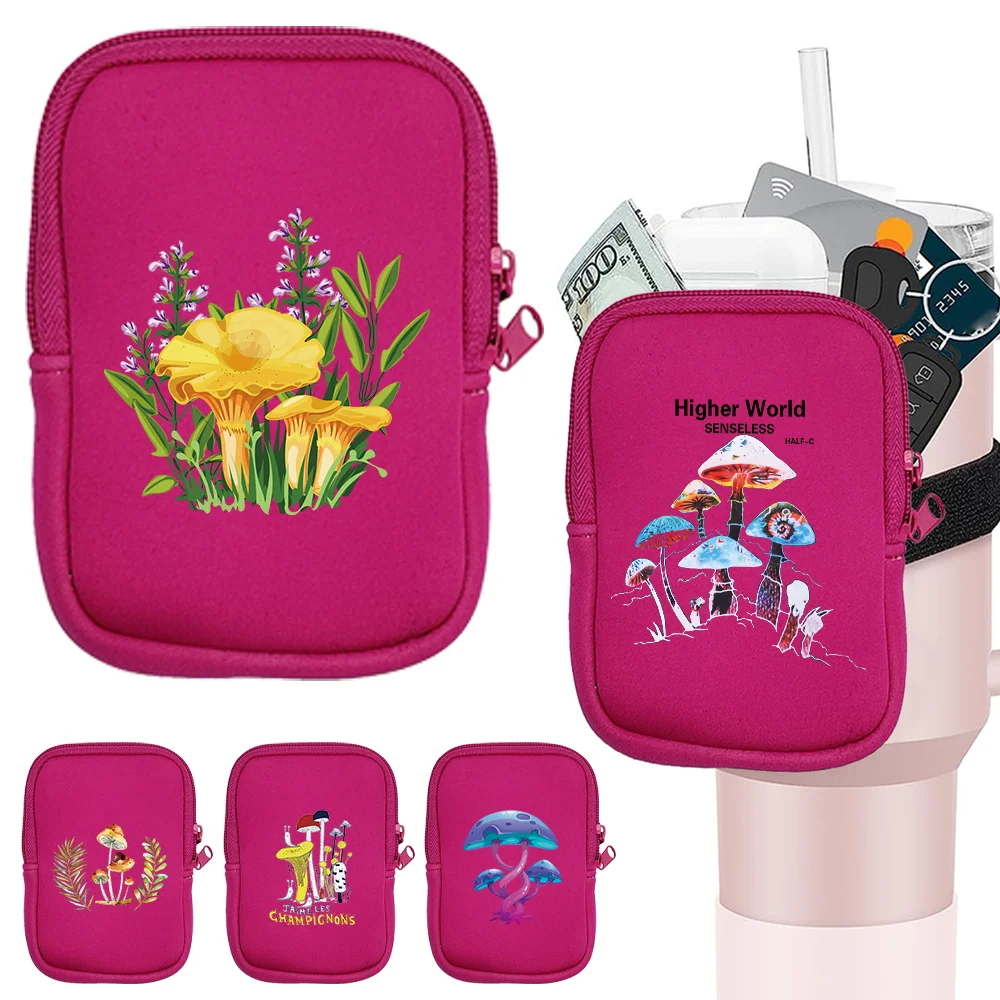 Outdoor Sports Water Bottle Pouch Fitness Accessories Multi-functional Handheld Water Cup Bag Mushroom Pattern
Outdoor Sports Water Bottle Pouch Fitness Accessories Multi-functional Handheld Water Cup Bag Mushroom Pattern