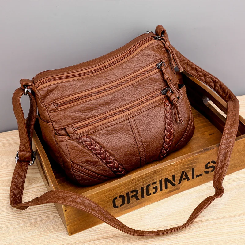 2023 Women Messenger Bags Matching-all Leather Feeling PU Shoulder Bags Fashion Gift for Girls Middle Aged Female Crossbody Bag
2023 Women Messenger Bags Matching-all Leather Feeling PU Shoulder Bags Fashion Gift for Girls Middle Aged Female Crossbody Bag
