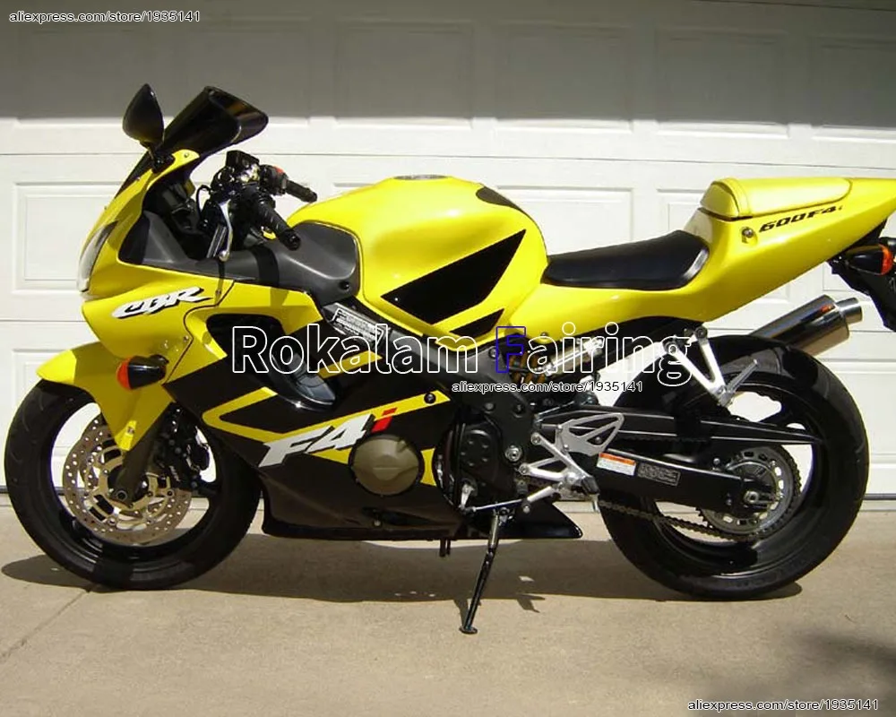Обвес для мотоциклов Honda CBR600 F4i 2001-2003, CBR600F4i 01-03, CBR-600, F4i, желтый, из АБС-пластика (литье под давлением)
Обвес для мотоциклов Honda CBR600 F4i 2001-2003, CBR600F4i 01-03, CBR-600, F4i, желтый, из АБС-пластика (литье под давлением)