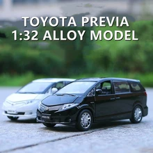 1:32 TOYOTA Previa MPV Alloy Car Model Diecasts & Toy Metal Vehicles Car Model Simulation Sound Light Collection Childrens Gift
1:32 TOYOTA Previa MPV Alloy Car Model Diecasts & Toy Metal Vehicles Car Model Simulation Sound Light Collection Childrens Gift