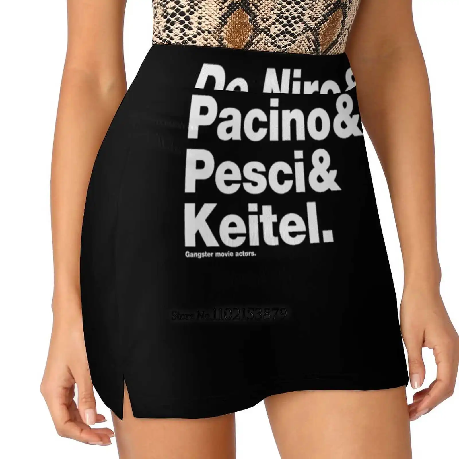 Gangster Movie Actors Summer Women'Sshorts Skirt 2 In 1 Fitness Yoga Skirt Tennis Skirts Robert De Niro Al Pacino Joe Pesci
Gangster Movie Actors Summer Women'Sshorts Skirt 2 In 1 Fitness Yoga Skirt Tennis Skirts Robert De Niro Al Pacino Joe Pesci