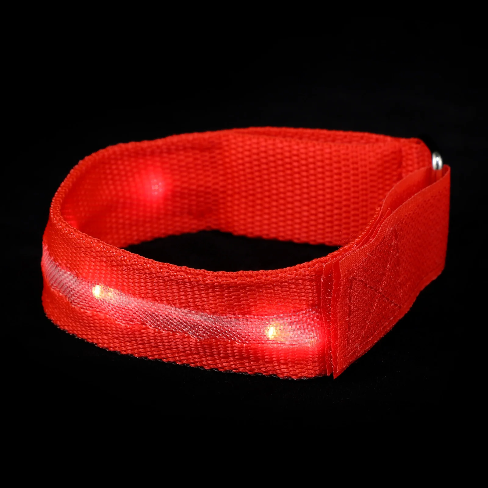 

Luminous Armband Night Running Strap Glowing Armlet Belt Bracelets LED Light Wrist Nylon Armbands Safety Gear