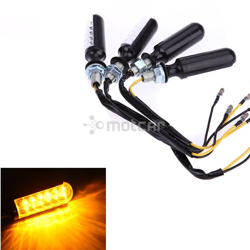 4pcs 12LED Motorcycle Motorbike Car LED Turn Signal Light Lamp Indicators Amber Light Blinker Light 12V 0590
4pcs 12LED Motorcycle Motorbike Car LED Turn Signal Light Lamp Indicators Amber Light Blinker Light 12V 0590