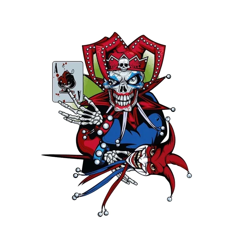Funny Motorcycle Car Sticker Evil Jester Joker Waterproof Reflective Creative Decal Decoration Accessories Vinyl Decal,14cm*11cm
Funny Motorcycle Car Sticker Evil Jester Joker Waterproof Reflective Creative Decal Decoration Accessories Vinyl Decal,14cm*11cm