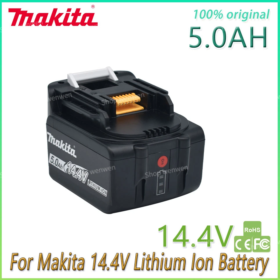 Makita 14.4V 3.0AH 4.0Ah 5.0AH 6.0Ah rechargeable battery LED indicator for BL1430 BL1415 BL1440 196875-4 194558-0 195444-8
Makita 14.4V 3.0AH 4.0Ah 5.0AH 6.0Ah rechargeable battery LED indicator for BL1430 BL1415 BL1440 196875-4 194558-0 195444-8