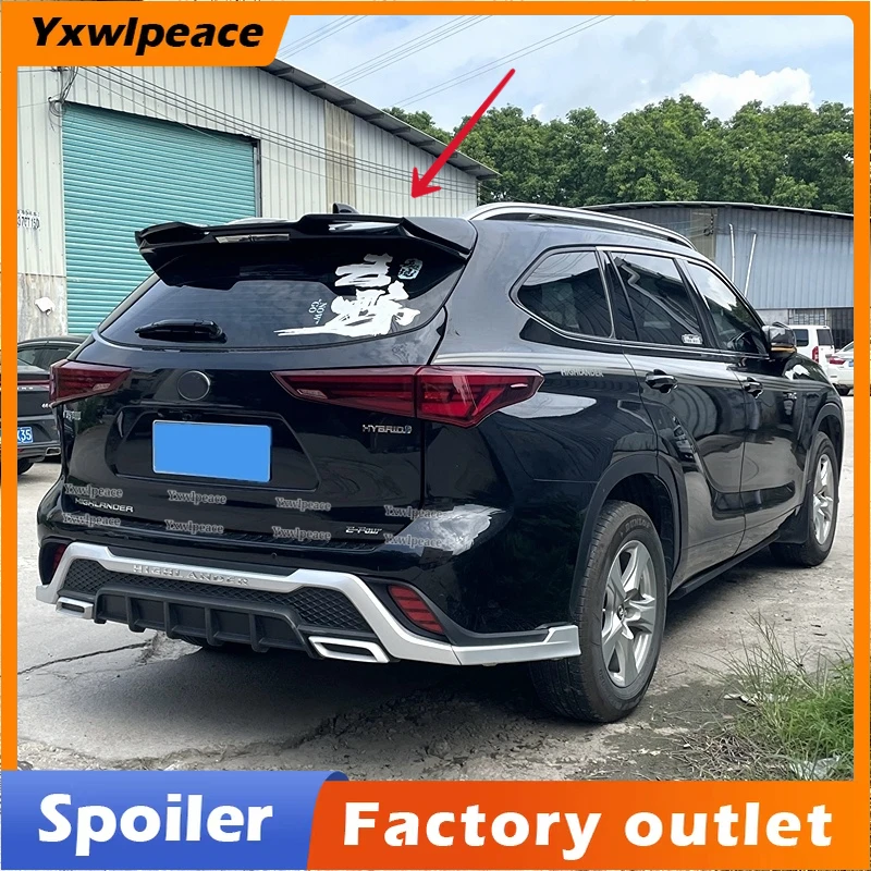 Спойлер на крышу для Toyota Highlander 4th 2021 2022 2023, глянцевый черный/углеродное волокно
Спойлер на крышу для Toyota Highlander 4th 2021 2022 2023, глянцевый черный/углеродное волокно