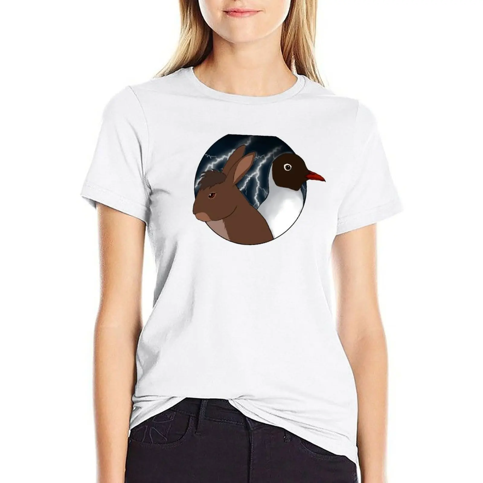 Watership Down, Bigwig, Kehaar T-shirt Short sleeve tee korean fashion plus size tops t shirts for Womens
Watership Down, Bigwig, Kehaar T-shirt Short sleeve tee korean fashion plus size tops t shirts for Womens