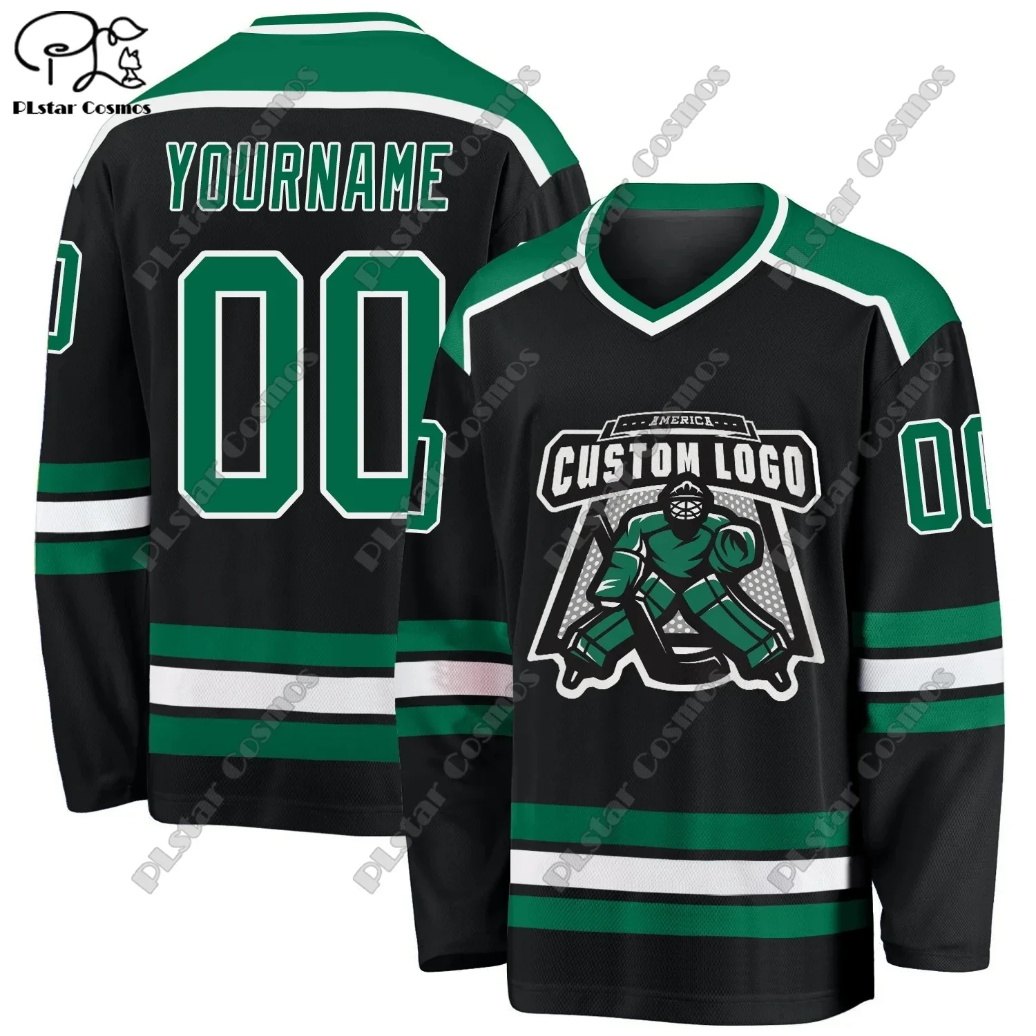 New Hockey Jersey Colorful Series V Neck Long Sleeve Personalized Customized 3D Printed Colorful Casual Sweatshirt Team Gift C-4
New Hockey Jersey Colorful Series V Neck Long Sleeve Personalized Customized 3D Printed Colorful Casual Sweatshirt Team Gift C-4