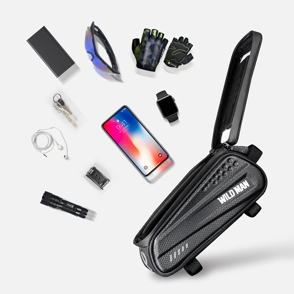 WILD MAN ES3 Electric Scooters Bicycles Front Bag With TPU Sensitive Touch Screen Built-in Bilateral Mesh Bag Bike Front Bag
WILD MAN ES3 Electric Scooters Bicycles Front Bag With TPU Sensitive Touch Screen Built-in Bilateral Mesh Bag Bike Front Bag