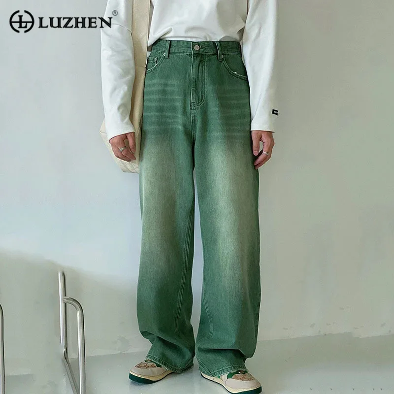 LUZHEN Pants Denim Wide Leg 2023 High Fashion Loose Quality Vintage Original Men's Straight Pleat Jeans Autumn Trendy New Cb4811
LUZHEN Pants Denim Wide Leg 2023 High Fashion Loose Quality Vintage Original Men's Straight Pleat Jeans Autumn Trendy New Cb4811