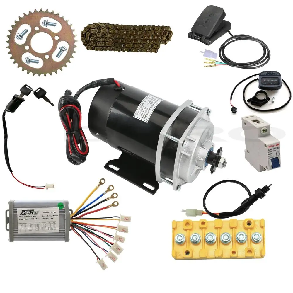 TDPRO 48V 600W Brushed Electric Motor Controller Sprocket Kit Fo Go Kart Quad E Bike
TDPRO 48V 600W Brushed Electric Motor Controller Sprocket Kit Fo Go Kart Quad E Bike