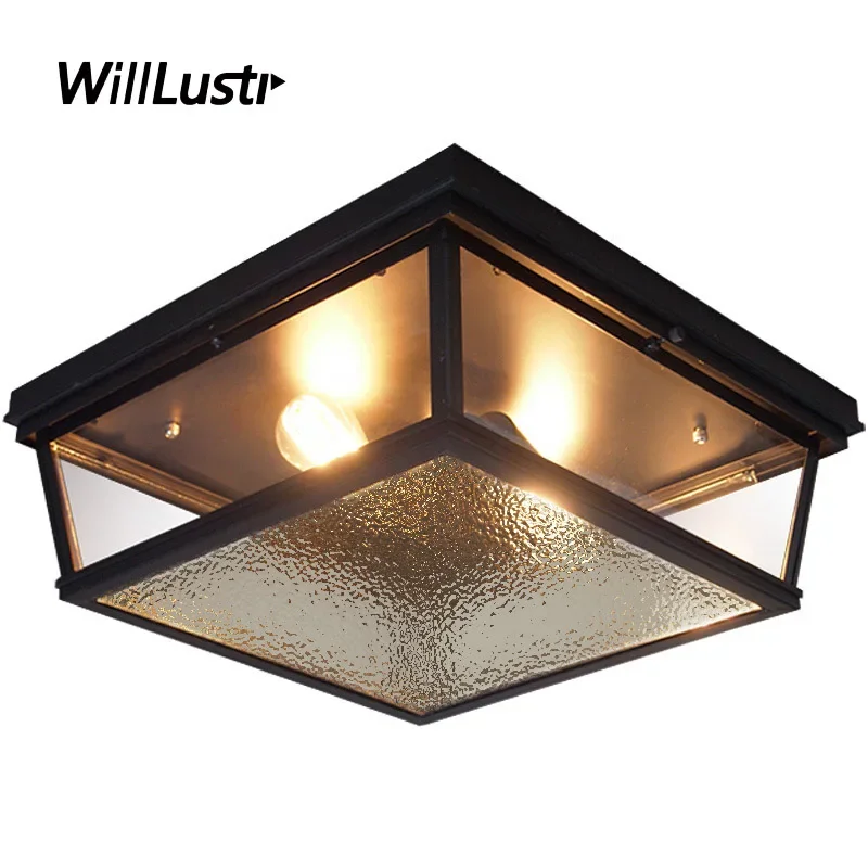 Retro Glass Box Ceiling Lamp Square Iron Light Hotel Bar Aisle Porch Kitchen Balcony Study Cloakroom American Country Lighting
Retro Glass Box Ceiling Lamp Square Iron Light Hotel Bar Aisle Porch Kitchen Balcony Study Cloakroom American Country Lighting