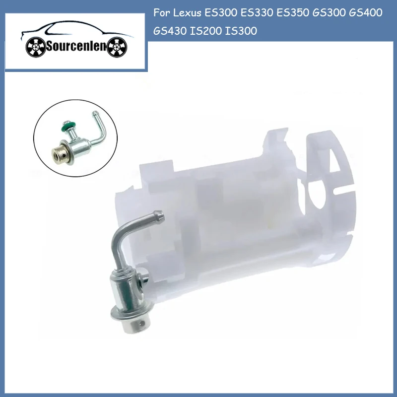 Fuel Filter+Fuel Pressure Regulator for Lexus ES300 ES330 ES350 GS300 GS400 GS430 IS200 IS300 2330021010
Fuel Filter+Fuel Pressure Regulator for Lexus ES300 ES330 ES350 GS300 GS400 GS430 IS200 IS300 2330021010