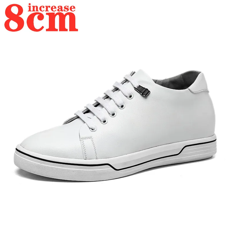 Men's Shoes Height Increase 8cm Invisible Inner Height Increasing Men Shoes Daily Sports Small White Shoe Elevator Leisure Shoes
Men's Shoes Height Increase 8cm Invisible Inner Height Increasing Men Shoes Daily Sports Small White Shoe Elevator Leisure Shoes
