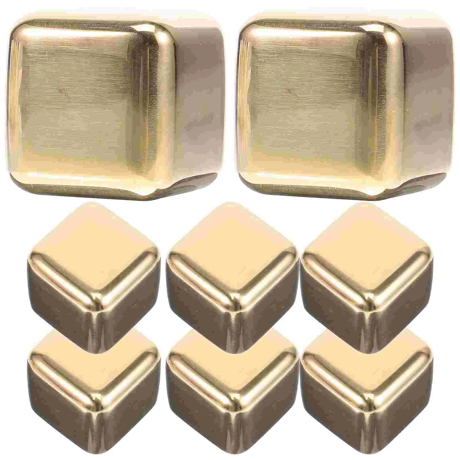 8 Pcs Metal Ice Cubes Whiskey Stones Stainless Steel for Practical Chilling Rock Drinks Reusable
8 Pcs Metal Ice Cubes Whiskey Stones Stainless Steel for Practical Chilling Rock Drinks Reusable