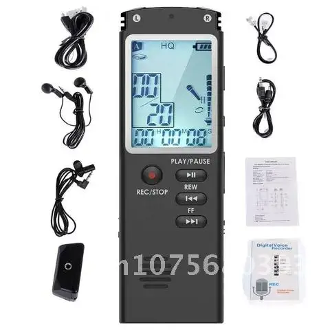

Professional USB Voice Recorder 8GB/16GB/32GB 96 Hours Dictaphone Digital Audio Voice Recorder With WAV,MP3 Player