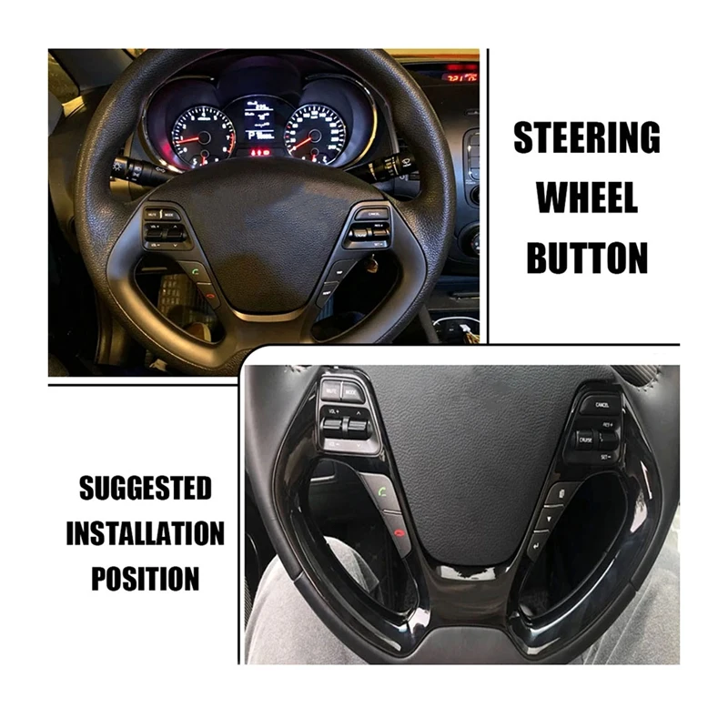 Multifunctional Switch Volume Phone Cruise Control Button For Hyundai Kia K3/K3S 2011-2017
Multifunctional Switch Volume Phone Cruise Control Button For Hyundai Kia K3/K3S 2011-2017