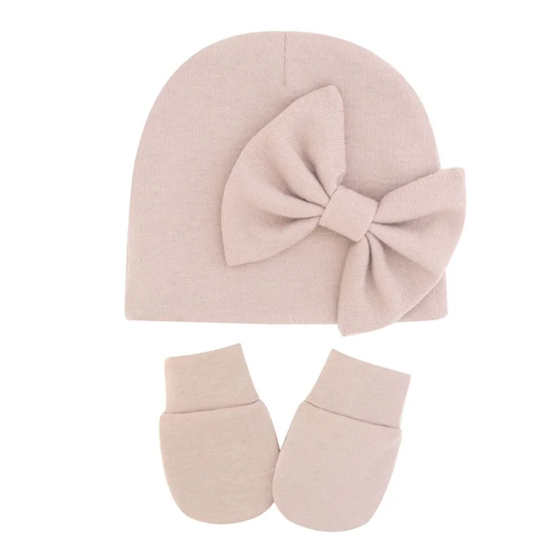 Adorable Baby Girl Beanie & Gloves Set - 2 Pieces 5 S5fa1b6f4360348d7b458ce1b3248d6f6C