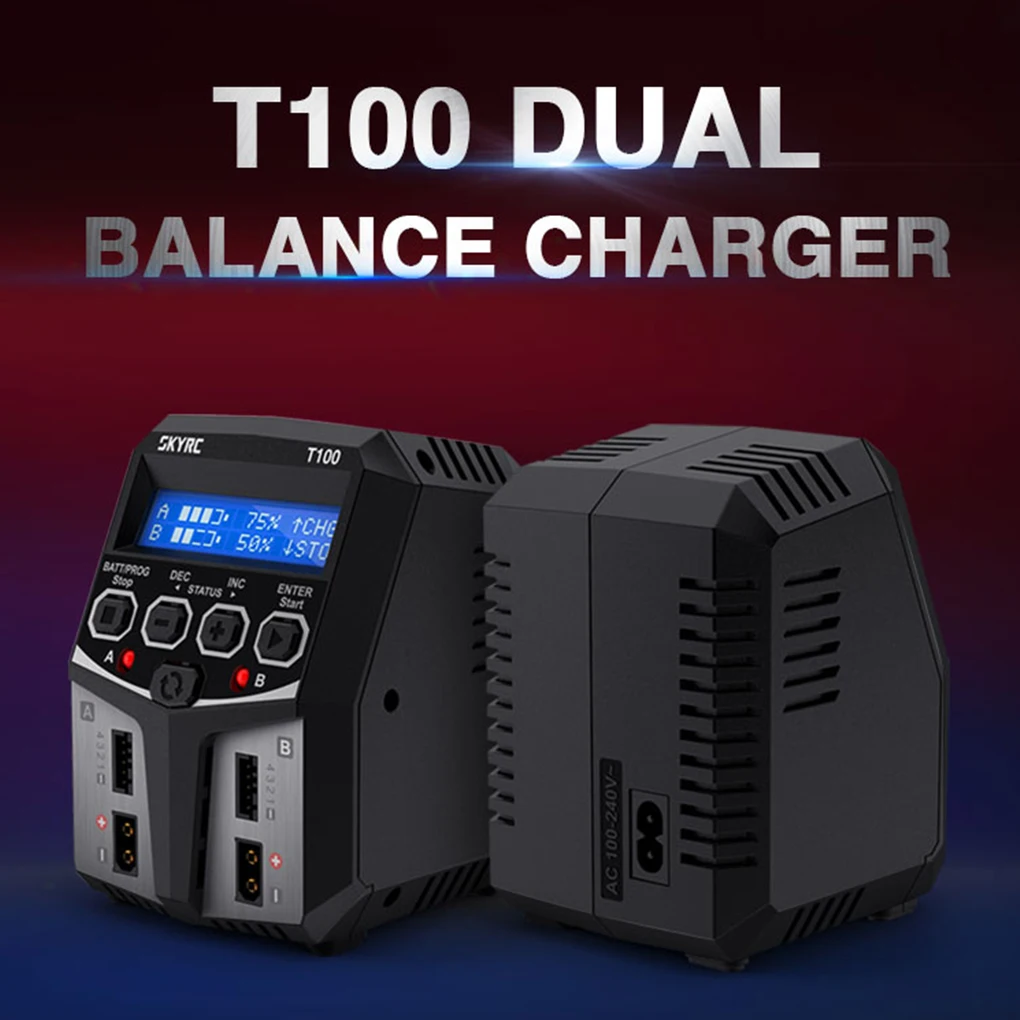 Compact And Convenient Twin-channel Charger With Balancing And XT60 Ports Is Twin-channel Charger
Compact And Convenient Twin-channel Charger With Balancing And XT60 Ports Is Twin-channel Charger