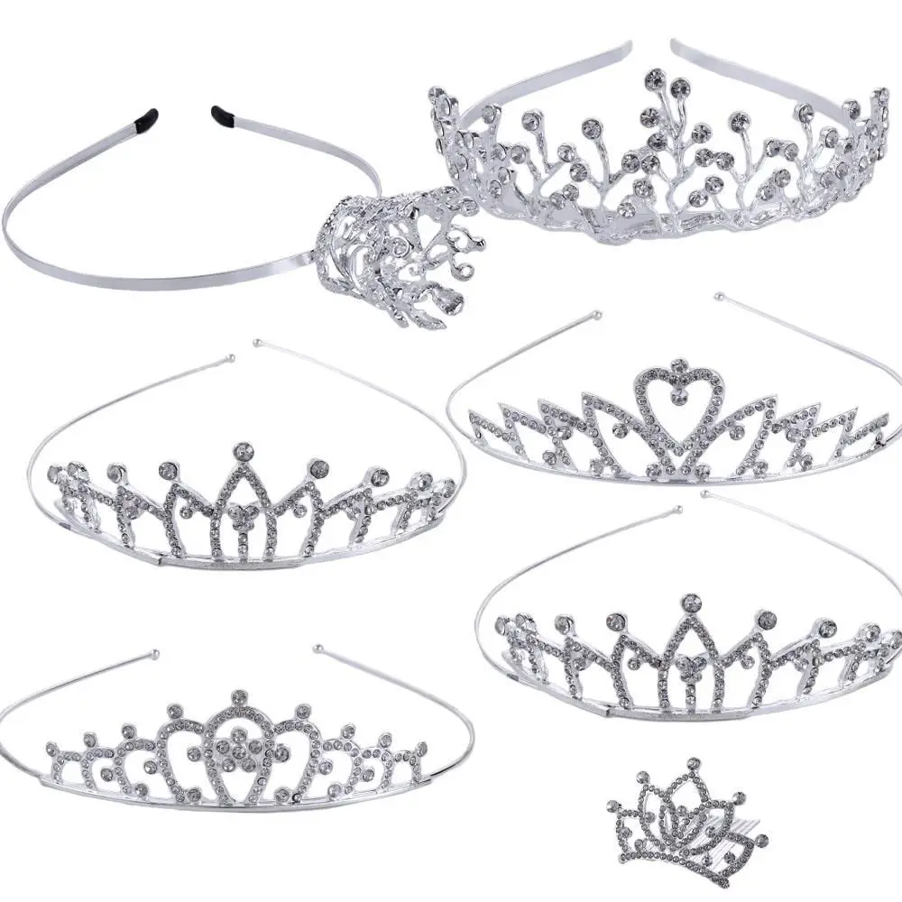For Women Love Heart Princess Crown Ornament Girls Wedding Jewelry Korean Hair Comb Kids Crystal Tiara Hair Accessories 
For Women Love Heart Princess Crown Ornament Girls Wedding Jewelry Korean Hair Comb Kids Crystal Tiara Hair Accessories