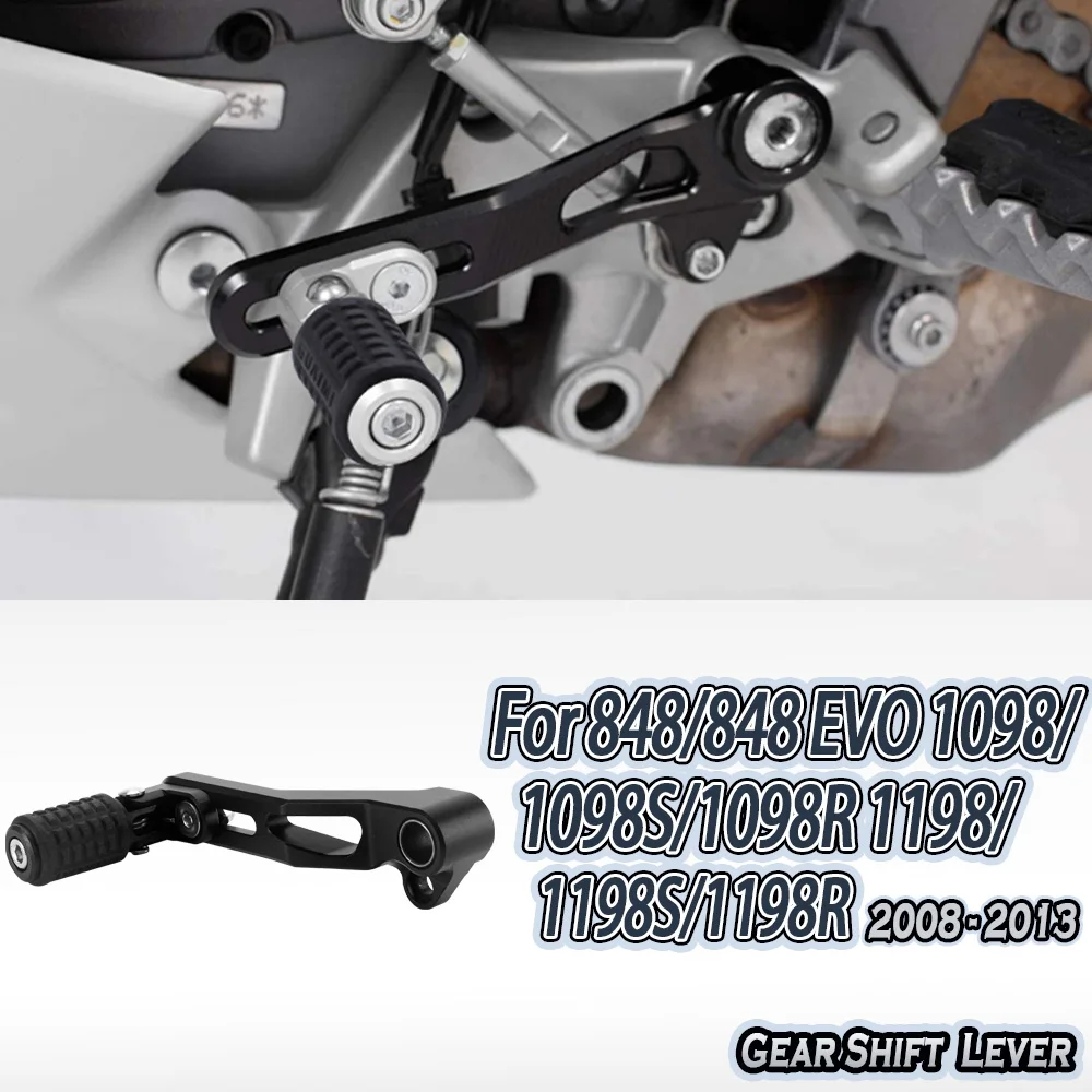 Fits For DUCATI 848 EVO 2008-2013 1098 1198 S R 2007-2011 Motorcycle Adjustable Folding Gear Shifter Shift Pedal Lever
Fits For DUCATI 848 EVO 2008-2013 1098 1198 S R 2007-2011 Motorcycle Adjustable Folding Gear Shifter Shift Pedal Lever