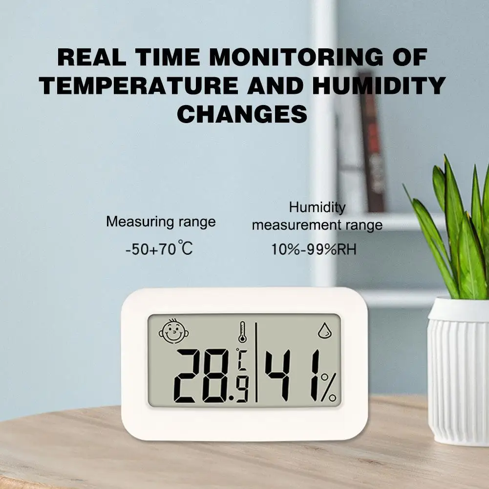 Indoor Household LCD Digital Display Mini Temperature And Humidity Meter Suitable For Homes Bedrooms Baby Rooms And Offices New
Indoor Household LCD Digital Display Mini Temperature And Humidity Meter Suitable For Homes Bedrooms Baby Rooms And Offices New