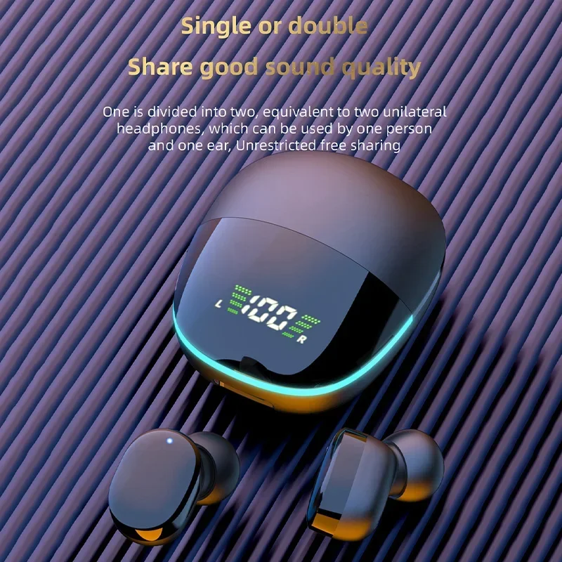 Wireless Headphones HiFi Headset Waterproof Noise Reduction Sports Earbuds With Mic For Smartphones TWS G9S Bluetooth Earphones
Wireless Headphones HiFi Headset Waterproof Noise Reduction Sports Earbuds With Mic For Smartphones TWS G9S Bluetooth Earphones