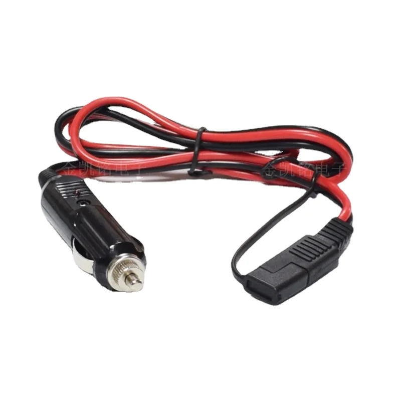 High-Temperature Resistant Car Charger Plug To SAE Plug Cable with Dust Cap Solar Panel Cigarette Lighter Pure Copper 15A 1M
High-Temperature Resistant Car Charger Plug To SAE Plug Cable with Dust Cap Solar Panel Cigarette Lighter Pure Copper 15A 1M