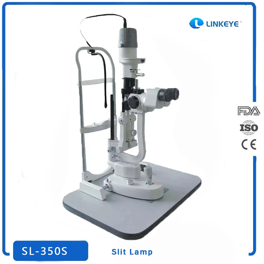 

Microscope Price of Ophthalmic Eye Exam with 2 Magnification Digital Slit Lamp 0-14MM Eyepiece Hospital Ophthalmic SL-350S
