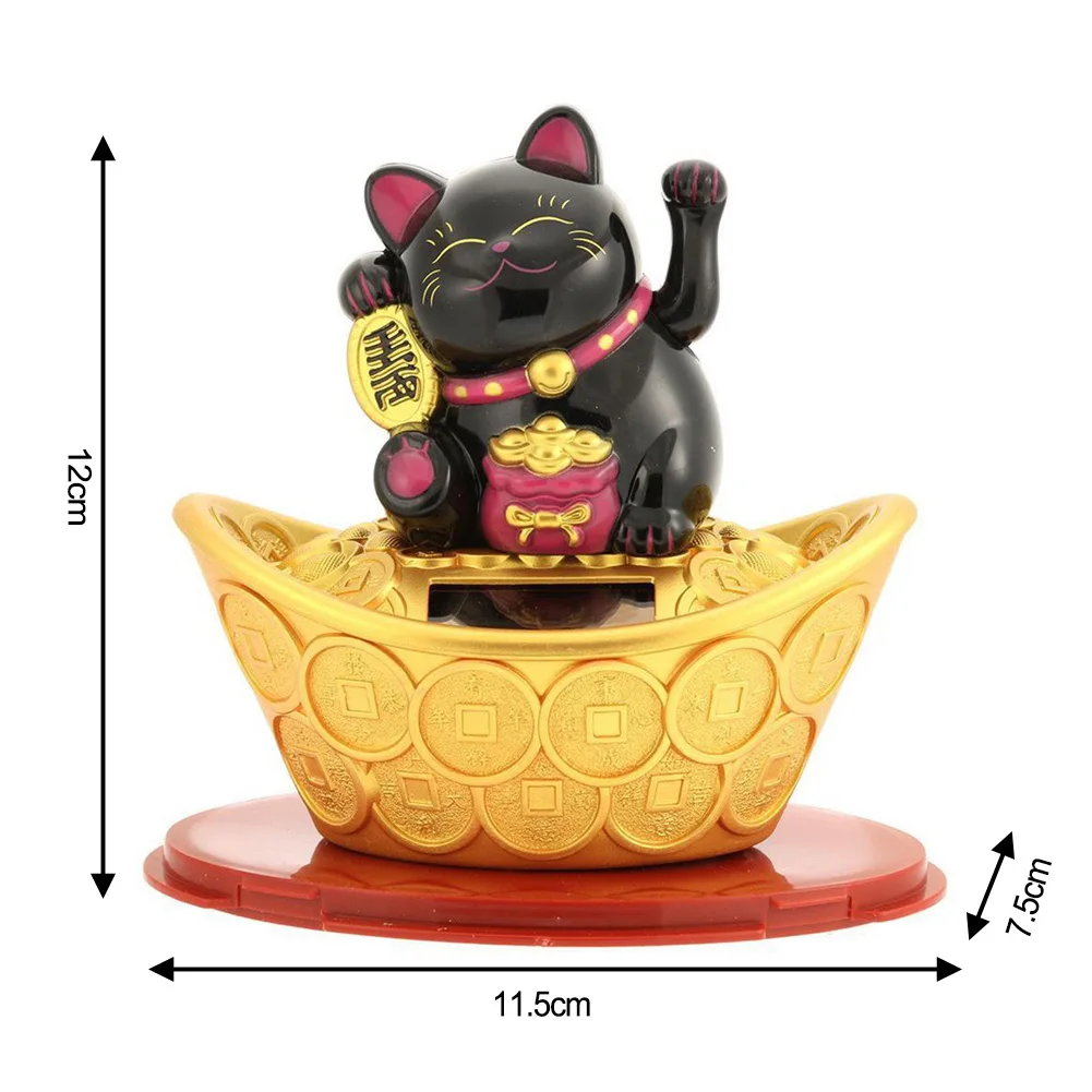 Solar Powered Chinese Lucky Cat Welcoming Cat Car Decor Feng Shui Decoration For Home Display Fortune Lucky Wealth
Solar Powered Chinese Lucky Cat Welcoming Cat Car Decor Feng Shui Decoration For Home Display Fortune Lucky Wealth