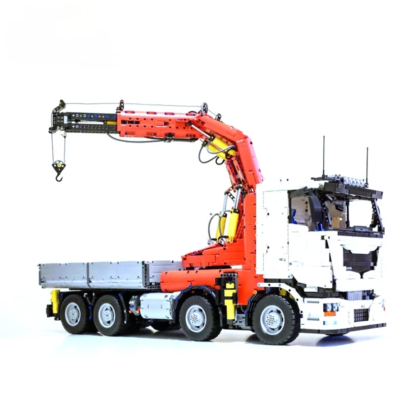 NEW RC Power Functions High-Tech Bat Truck off-road Rescue Crane MOC 8800 Building Block Toy Kit Educational Kids Birthday Gifts
NEW RC Power Functions High-Tech Bat Truck off-road Rescue Crane MOC 8800 Building Block Toy Kit Educational Kids Birthday Gifts