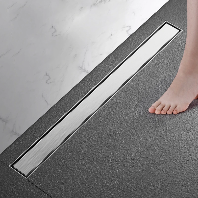 55mm Wide Floor Drain Anti Odor Shower Drain 304 Invisible Bathroom Floor Drain Square Bathroom Waste Drainage
55mm Wide Floor Drain Anti Odor Shower Drain 304 Invisible Bathroom Floor Drain Square Bathroom Waste Drainage