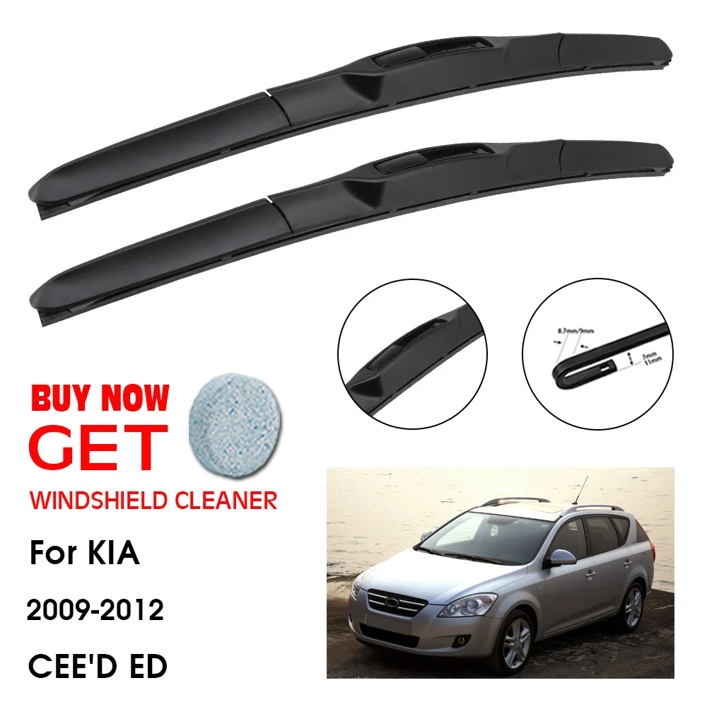 Car Wiper For KIA CEE'D ED 24"+18" 2009-2012 Front Window Washer Windscreen Windshield Wipers Blades Accessories
Car Wiper For KIA CEE'D ED 24"+18" 2009-2012 Front Window Washer Windscreen Windshield Wipers Blades Accessories