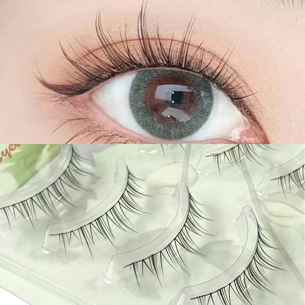 Natural 5 Pairs Professional Makeup Lashes Wispy False Eyelashes Korean Style Free shipping Cosplay Soft New Manga Beauty
Natural 5 Pairs Professional Makeup Lashes Wispy False Eyelashes Korean Style Free shipping Cosplay Soft New Manga Beauty