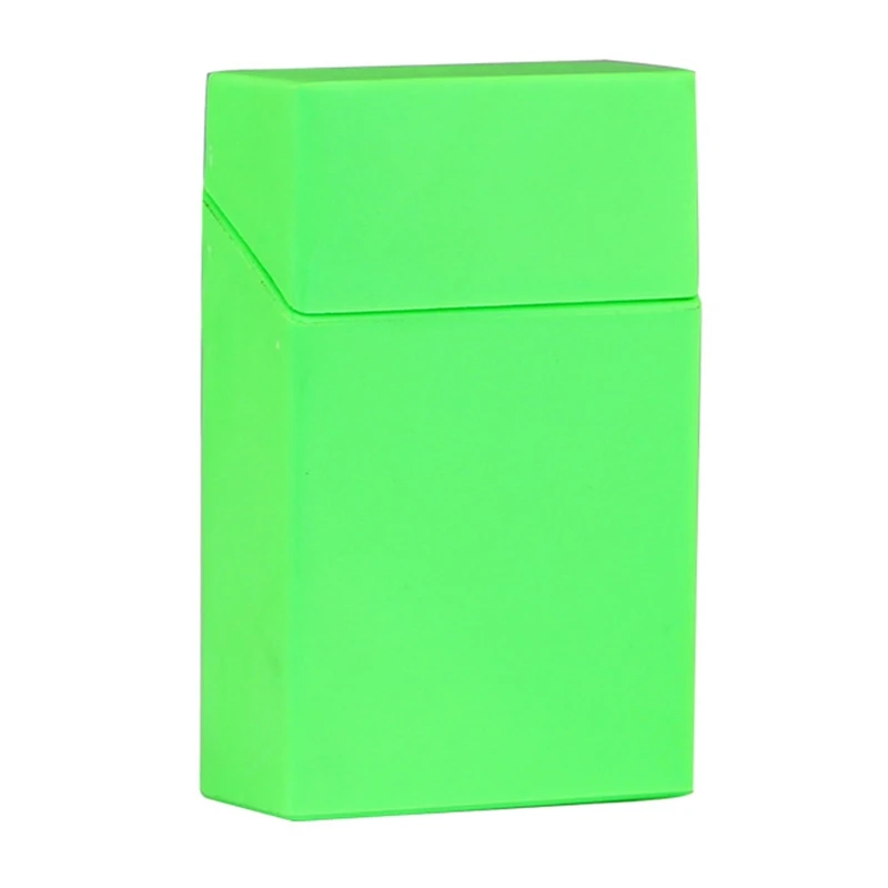 Boîte à cigarettes en plastique multicolore, étui à cigares fin Portable, support poche pour fumer, stockage livraison 5