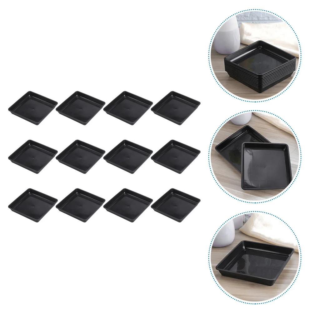 12 Pcs Plants Succulent Flower Pot Tray Water Bonsai Plates Plastic Flowerpot Bases Container Bottom Trays for Ground
12 Pcs Plants Succulent Flower Pot Tray Water Bonsai Plates Plastic Flowerpot Bases Container Bottom Trays for Ground
