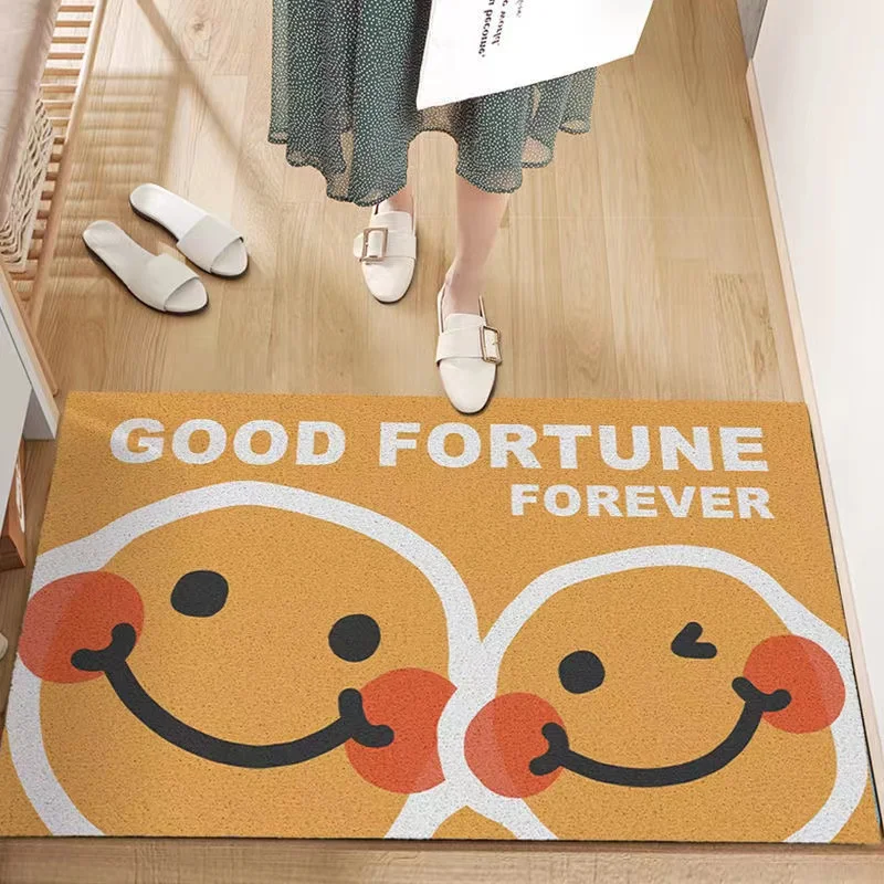 Cute Smile Face Front Door Mat Welcome Doormat Entrance Hallway Rectangle Printed Non-Slip Floor Rugs Outdoor Wire Loop Carpet
Cute Smile Face Front Door Mat Welcome Doormat Entrance Hallway Rectangle Printed Non-Slip Floor Rugs Outdoor Wire Loop Carpet