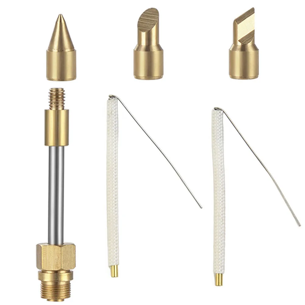 Soldering Iron Tips Set 510 Interface Wireless Soldering Tool 15W Copper Material Easy to Use Great for Precision Welding
Soldering Iron Tips Set 510 Interface Wireless Soldering Tool 15W Copper Material Easy to Use Great for Precision Welding