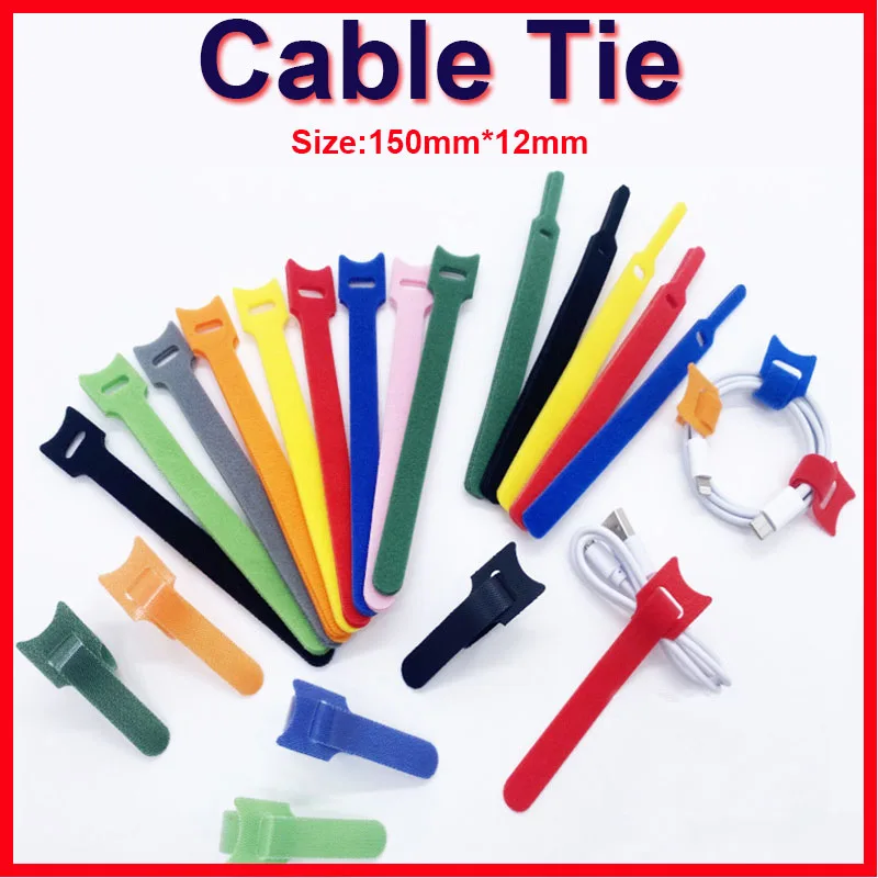 10/30/50/100PCS Releasable Cable Ties Colored Plastics Reusable Cable ties Nylon Loop Wrap Zip Bundle Ties T-type Cable Tie Wire
10/30/50/100PCS Releasable Cable Ties Colored Plastics Reusable Cable ties Nylon Loop Wrap Zip Bundle Ties T-type Cable Tie Wire